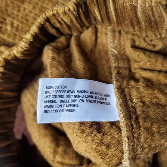 Baby Cat & Jack Cinnamon Brown Tan Corduroy Dressy Pants Size 6-9M NWOT - Picture 4 of 12
